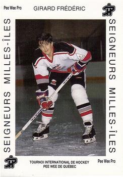 1992 Quebec International Pee-Wee Tournament #0780 Frederic Girard Front