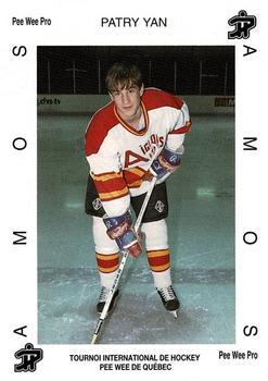 1992 Quebec International Pee-Wee Tournament #0807 Yan Patry Front