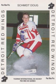 1992 Quebec International Pee-Wee Tournament #1567 Doug Schmidt Front