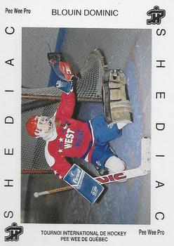 1992 Quebec International Pee-Wee Tournament #1708 Dominic Blouin Front