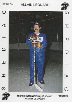 1992 Quebec International Pee-Wee Tournament #1709 Leonard Allain Front
