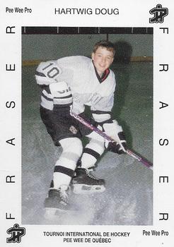 1992 Quebec International Pee-Wee Tournament #1874 Doug Hartwig Front