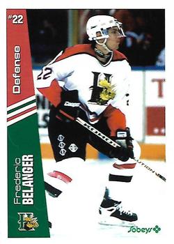 1996-97 Halifax Mooseheads (QMJHL) Series I #NNO Frederic Belanger Front