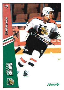 1996-97 Halifax Mooseheads (QMJHL) Series I #NNO Jamie Brown Front