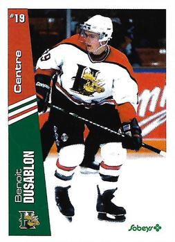 1996-97 Halifax Mooseheads (QMJHL) Series I #NNO Benoit Dusablon Front