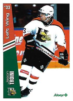 1996-97 Halifax Mooseheads (QMJHL) Series I #NNO Jason Troini Front