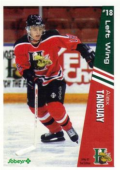1996-97 Halifax Mooseheads (QMJHL) Series II #20 Alex Tanguay Front