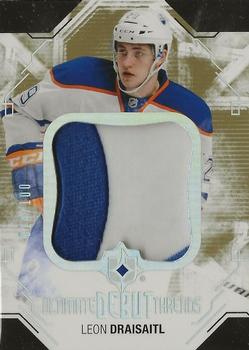 2014-15 Upper Deck Ultimate Collection - Debut Threads Patch #DT-LD Leon Draisaitl Front