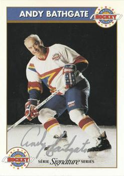 1993-94 Zellers Masters of Hockey - Signature Series #NNO Andy Bathgate Front