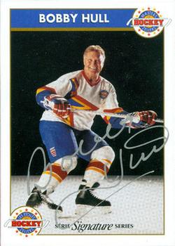 1993-94 Zellers Masters of Hockey - Signature Series #NNO Bobby Hull Front