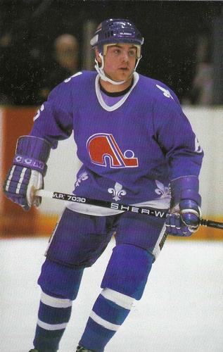 1984-85 Quebec Nordiques Postcards #NNO Bruce Bell Front