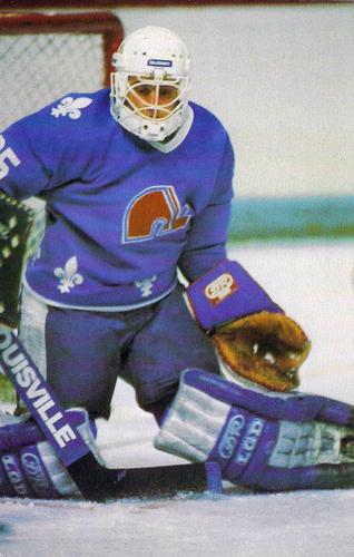 1984-85 Quebec Nordiques Postcards #NNO Dan Bouchard Front
