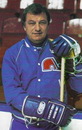 1984-85 Quebec Nordiques Postcards #NNO Simon Nolet Front