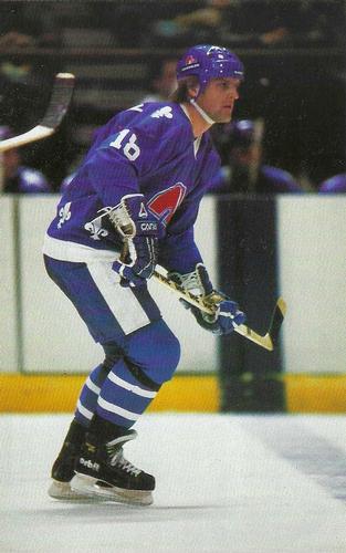 1984-85 Quebec Nordiques Postcards #NNO Marian Stastny Front