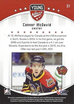 2015 In The Game CHL Draft #21 Connor McDavid Back