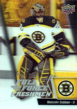 2015-16 Upper Deck Full Force #104 Malcolm Subban Front
