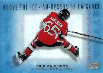 2015-16 Upper Deck Tim Hortons - Above The Ice #AI-EK Erik Karlsson Front