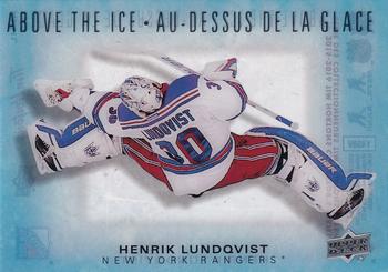 2015-16 Upper Deck Tim Hortons - Above The Ice #AI-HL Henrik Lundqvist Front