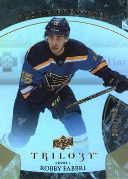 2015-16 Upper Deck Trilogy #105 Robby Fabbri Front