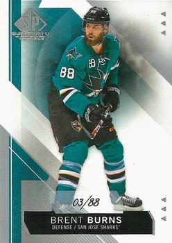 2015-16 SP Game Used #9 Brent Burns Front