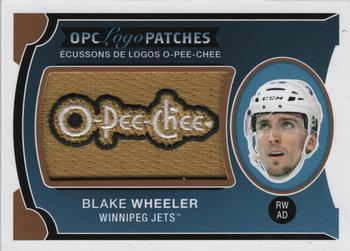 2015-16 O-Pee-Chee - Manufactured Patches #P-73 Blake Wheeler Front