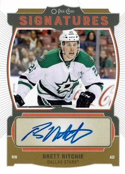 2015-16 O-Pee-Chee - Signatures #S-BR Brett Ritchie Front
