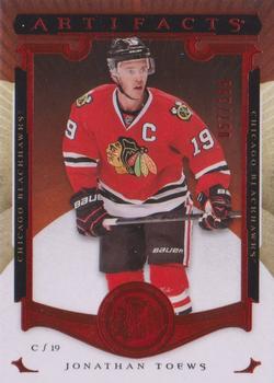 2015-16 Upper Deck Artifacts - Ruby #115 Jonathan Toews Front