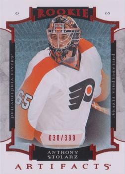 2015-16 Upper Deck Artifacts - Ruby #169 Anthony Stolarz Front