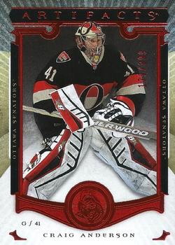 2015-16 Upper Deck Artifacts - Ruby #26 Craig Anderson Front