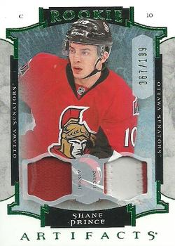 2015-16 Upper Deck Artifacts - Material Emerald #165 Shane Prince Front
