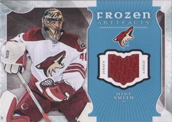 2015-16 Upper Deck Artifacts - Frozen Artifacts Blue #FA-SM Mike Smith Front