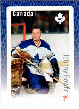 2015 Canada Post Great Canadian Goalies #NNO Johnny Bower Front