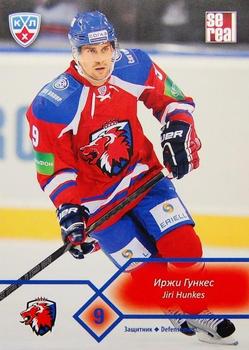 2012-13 Sereal KHL Basic Series #LEV-003 Jiri Hunkes Front