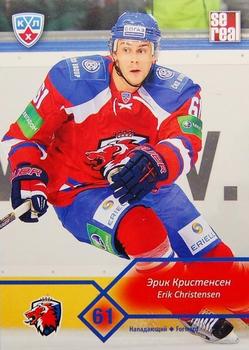 2012-13 Sereal KHL Basic Series #LEV-014 Erik Christensen Front