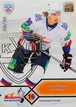 2012-13 Sereal KHL Basic Series - Gold #MMG-015 Cal O'Reilly Front