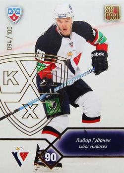 2012-13 Sereal KHL Basic Series - Gold #SLO-014 Libor Hudacek Front