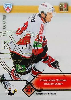 2012-13 Sereal KHL Basic Series - Gold #TRK-017 Stanislav Chistov Front