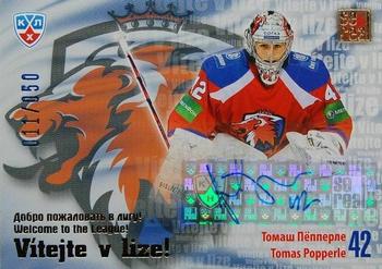 2012-13 Sereal KHL Basic Series - Welcome to the League #WEL-L03 Tomas Popperle Front
