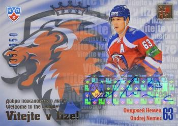2012-13 Sereal KHL Basic Series - Welcome to the League #WEL-L08 Ondrej Nemec Front
