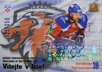 2012-13 Sereal KHL Basic Series - Welcome to the League #WEL-L30 Paul Szczechura Front