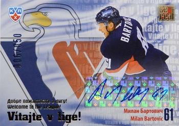 2012-13 Sereal KHL Basic Series - Welcome to the League #WEL-S16 Milan Bartovic Front