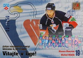 2012-13 Sereal KHL Basic Series - Welcome to the League #WEL-S26 Michel Miklik Front