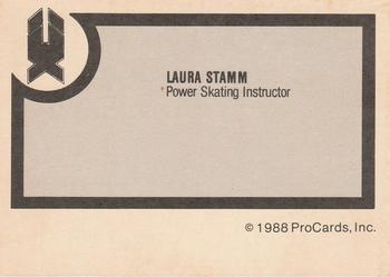 1988-89 ProCards New Haven Nighthawks (AHL) #NNO Laura Stamm Back