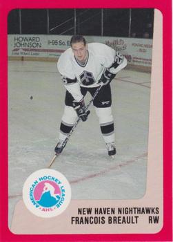1988-89 ProCards New Haven Nighthawks (AHL) #NNO Frank Breault Front