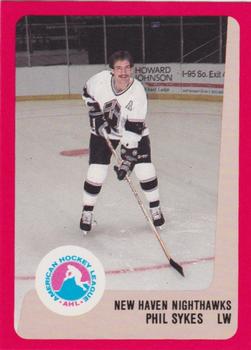 1988-89 ProCards New Haven Nighthawks (AHL) #NNO Phil Sykes Front