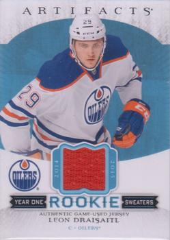 2015-16 Upper Deck Artifacts - Year One Rookie Sweaters #RG-LD Leon Draisaitl Front