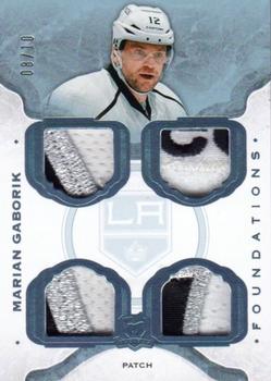 2014-15 Upper Deck The Cup - Cup Foundations Patches #CF-GA Marian Gaborik Front