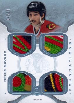 2014-15 Upper Deck The Cup - Cup Foundations Patches #CF-SA Denis Savard Front