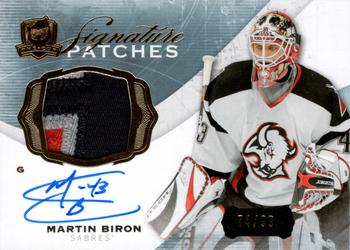 2014-15 Upper Deck The Cup - Signature Patches #SP-MB Martin Biron Front