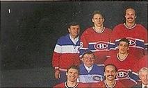 1987-88 Vachon Montreal Canadiens Stickers #1 Team Group Picture Front